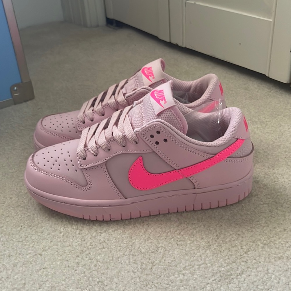 Nike Pink Dunk Lows Size 6.5